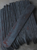 Кованая заготовка для ножа, поковка х12мф, 300/30/3мм